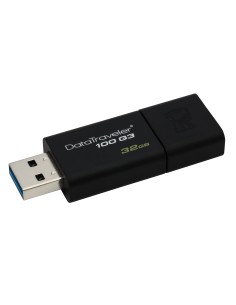 Kingston Technology DataTraveler 100 Generation 3 32GB 32GB USB 3.0 (3.1 Gen 1) Type-A Nero unità flash USB 2
