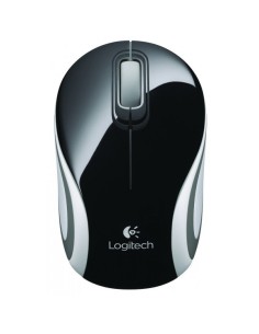 Mouse Wireless Mini M187 Black 2