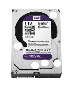 Hard Disk interno 3.5" Western Digital 1TB WD10PURX, Purple