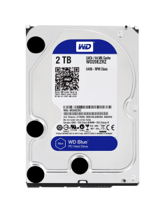 Hard Disk interno 3.5" Western Digital 2TB WD20EZRZ, Blue