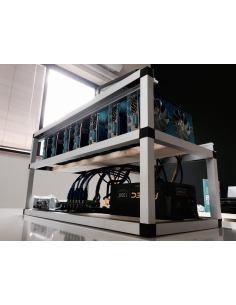 Case Skeleton per Miner RIG VGA - Versione 8 VGA (80CM)