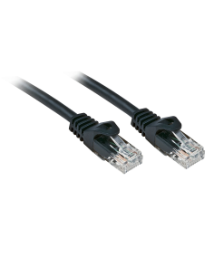 Cavo di rete Cat.6 U/UTP Basic Nero, 2m