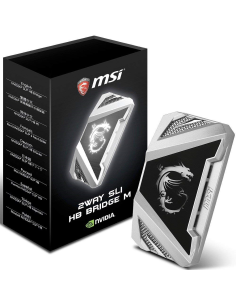 Adapter MSI 2WAY SLI HB BRIDGE M silver