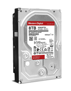 Hard Disk Interno WD Red Pro WD8003FFBX 8TB/8,9/600/72 Sata III 256MB (D) 2