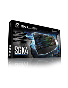Tastiera Keyboard Sharkoon Layout Italiano GAMING SGK4 USB LED RGB 6 ZONE 2