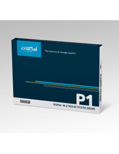 SSD M.2 500GB Crucial P1 3D NAND NVMe PCIe (CT500P1SSD8)
