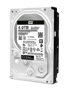 Hard Disk Interno 3,5” WD Black WD4005FZBX 4TB/8,9/600/72 Sata III 128MB (D) 2