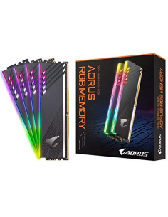 Memoria RAM DDR4 16GB KIT 2x8GB 3600MHz Gigabyte AORUS RGB GP-AR36C18S8K2HU416RD