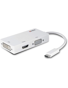 Converter USB 3.1 Tipo C a HDMI, DVI o VGA