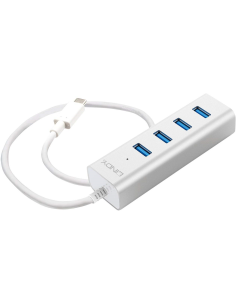 Hub USB 3.1 Tipo C a 4 porte per Notebook