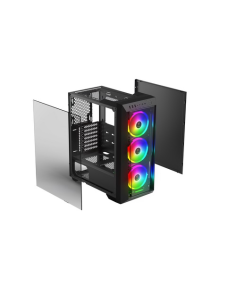 Case Mid Tower GAMDIAS TALOS M1 Lite 3 ARGB Fan 120MM Vetro Temperato 2