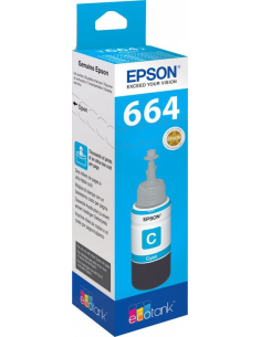 Ricarica inchiostro Epson 102 Ecotank Cyano T6642