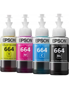 Ricarica inchiostro Epson 102 Ecotank Giallo T6644 2
