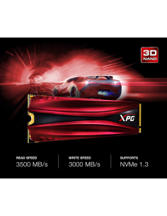 ADATA SSD XPG GAMMIX S11 PRO 512GB M.2 PCIe GEN3x4 2280 AGAMMIXS11P-512GT-C 2