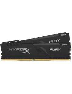 Memoria RAM DDR4 16GB KIT 2x8GB PC 2666 Kingston HyperX FURY Black HX426C16FB3K2/16
