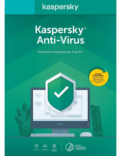 Antivirus Kaspersky Licenza 1 Anno 