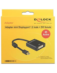 Adapter Delock mini-Displayport (M) to DVI-I (W)