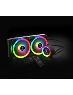 GAMDIAS RAFF.LIQUIDO CHIONE M2-240R 3*FAN ARGB TELECOMANDO + SYNC SOFTWARE 2