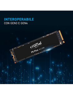 SSD Crucial 500GB P5 Plus CT500P5PSSD8 PCIe 4.0 M.2 NVME 2