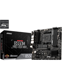 Scheda Madre MSI B550M PRO-VDH WIFI (AM4) (D)