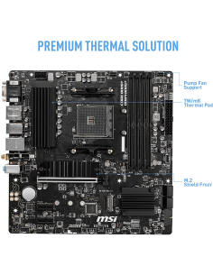 Scheda Madre MSI B550M PRO-VDH WIFI (AM4) (D) 2