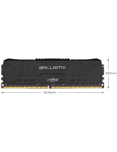 DDR4 32GB KIT 2x16GB PC 3600 Crucial Ballistix BL2K16G36C16U4B black 2