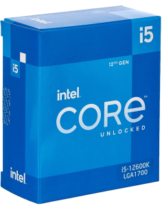 CPU Intel Box Core i5 Processor i5-12600K 3,70Ghz 20M Alder Lake-S
