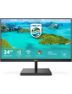 Monitor LED 23.8" Philips E-Line 245E1S/00 2560x1440 2K Ultra HD 4 ms Nero