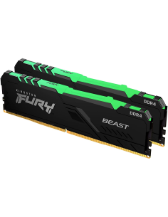 DDR4 16GB KIT 2x8GB PC 3600 Kingston FURY Beast RGB KF436C17BBAK2/16