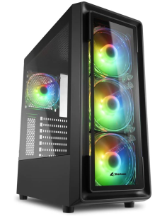 Case Midi Tower Sharkoon TK4 RGB Vetro Temperato ARGB Controller