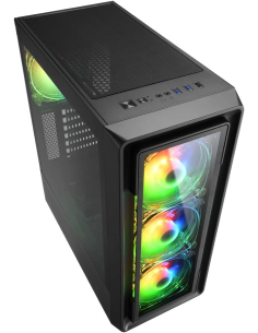 Case Midi Tower Sharkoon TK4 RGB Vetro Temperato ARGB Controller 2