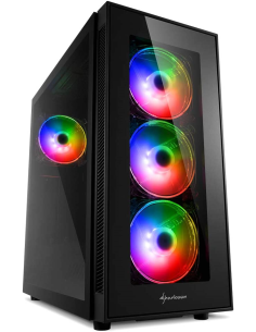 Case Midi Tower Sharkoon TG5 Pro RGB