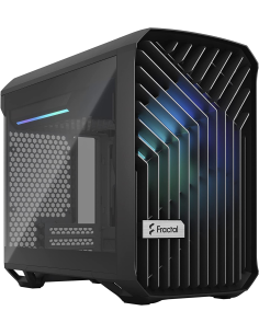 Case Mini Fractal Design Torrent Nano RGB Black TG Light Tint Nero