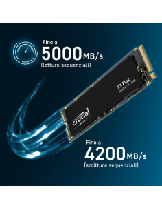 SSD Crucial 1TB P3 Plus CT1000P3PSSD8 PCIe M.2 NVME PCIe 4.0 x4 2