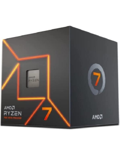 CPU AMD Ryzen 7 7700 5.3Ghz 8 CORE 40MB 65W AM5 with Wraith Prism Cooler
