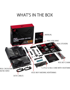 Scheda Madre ASUS ROG CROSSHAIR X670E Hero (AM5) ATX