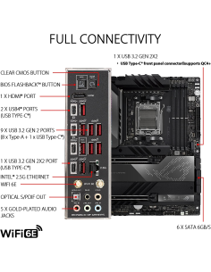 Scheda Madre ASUS ROG CROSSHAIR X670E Hero (AM5) ATX 2