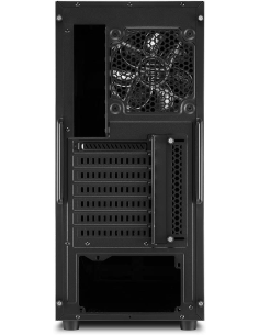 Case Mid Tower Sharkoon M25-W Schwarz 2