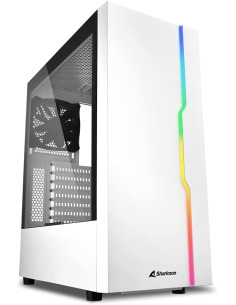 Case Mid Tower Sharkoon RGB Slider white