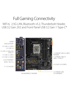 Scheda Madre ASUS TUF B660M-PLUS GAMING (WIFI) (1700) mATX 2