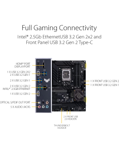 Scheda Madre ASUS TUF GAMING Z790-PLUS D4 (1700) ATX 2