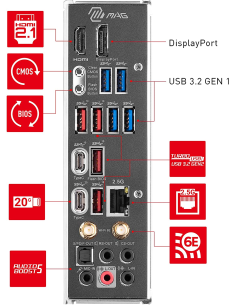 Scheda Madre MSI MAG Z790 TOMAHAWK WIFI (1700) ATX 2
