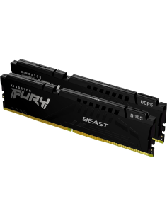 Memoria RAM DDR5 32GB KIT 2x16GB PC 6000 Kingston FURY Beast KF560C40BBK2-32 2