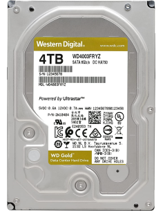 HDD WD Gold WD4003FRYZ 4TB/600/72 Sata III 256MB (D)