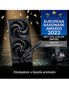 ARCTIC Liquid Freezer II 240 - Sistema di Raffreddamento ad Acqua per CPU All-in-One (AIO 2
