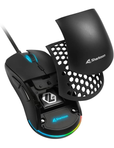 Mouse Sharkoon Light² 180 Black 2
