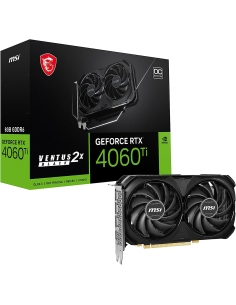 Scheda Video MSI GeForce® RTX 4060 TI 8GB VENTUS 2X BLACK OC