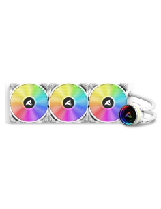LIQUID COOLING S90 WHITE ARGB 240 SHARKOON 2