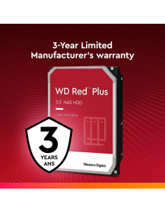 Hard Disk Interno WD Red Plus WD20EFZX 2TB/8,9/600 Sata III 128MB (CMR) 2