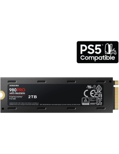 SSD Samsung 980 Pro M.2 2TB NVMe MZ-V8P2T0CW PCIe 4.0 x4 Heatsink 2